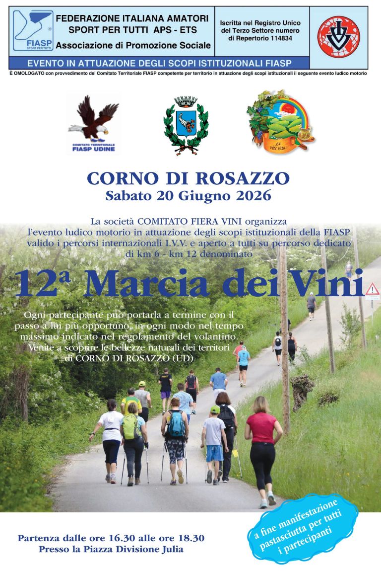 12° Marcia dei Vini